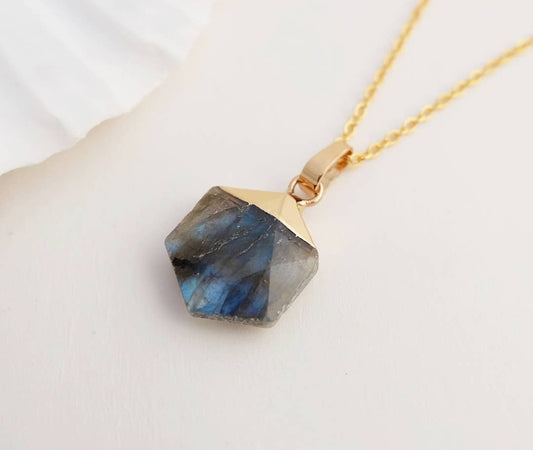 Labradorite Semi-precious Stone Necklace